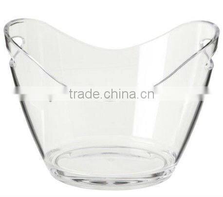 high quality good design transparent grip plastic basin injection mould