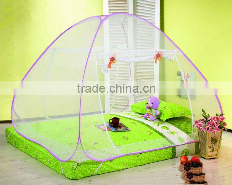 self propping mongolia mosquito net/folding mosquito net