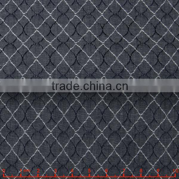 James new developed fashion jacquard regular soft shirting fabrics