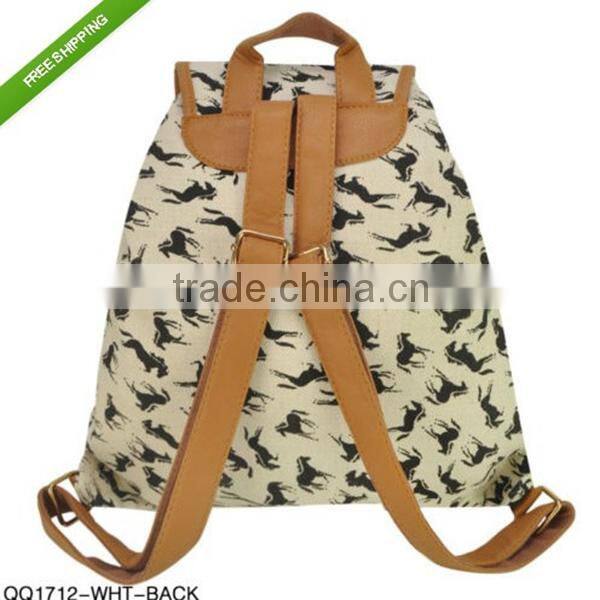 New Fashion Students Women School Rucksack Shoulder Bag Backpack