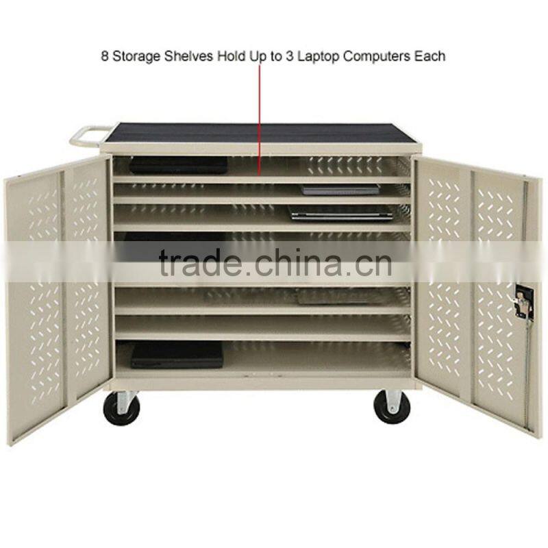 laptop storage and charging cart UL