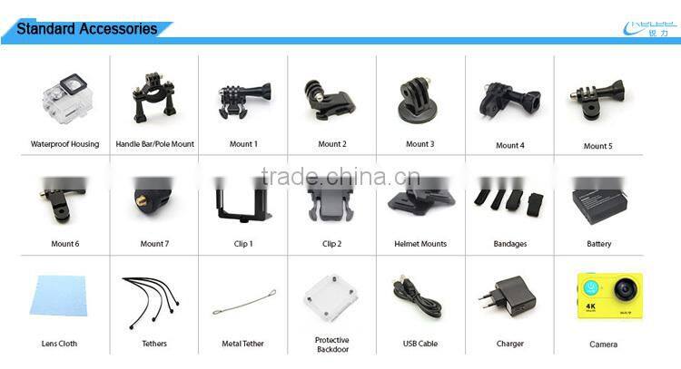 Brand New Real 4k Wifi Full HD 1080P DV Waterfrool Mini Sport Action Camera