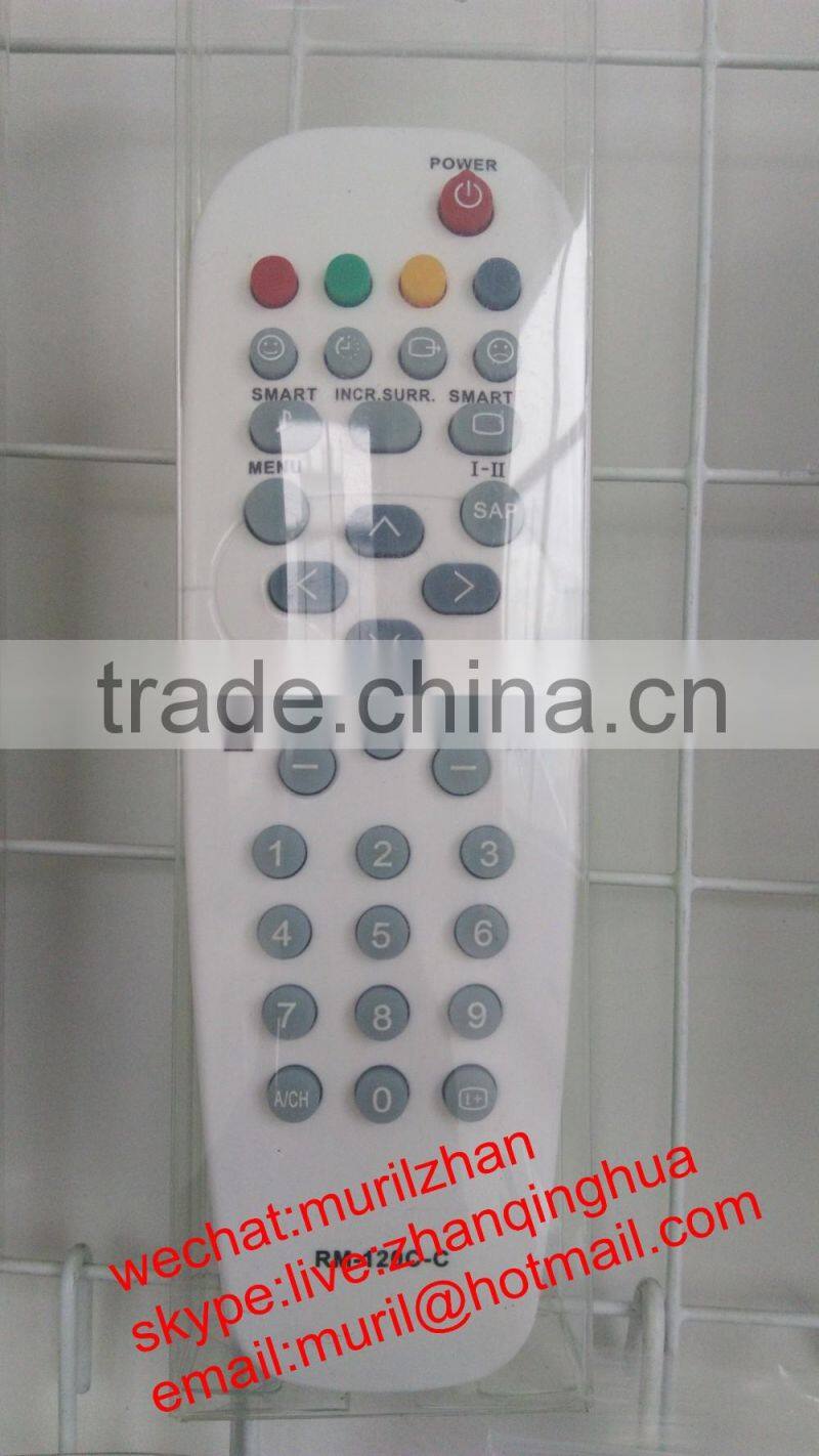 White+Green 35 Keys RM-120C-C lcd tv Remote Control for Philips