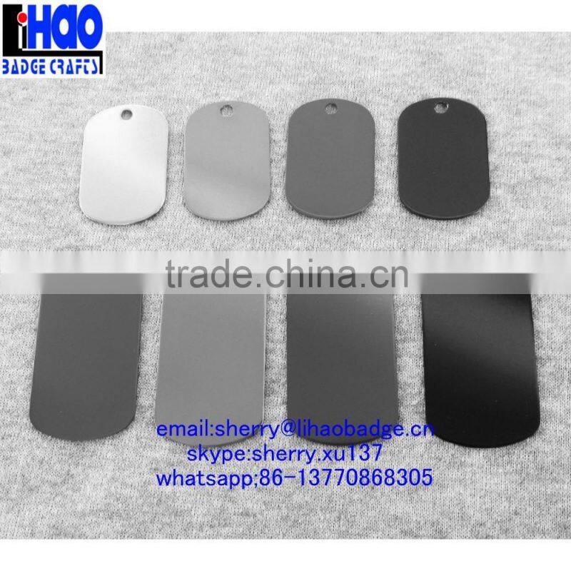 2016 promotion top quality hollow out metal stainless steel dog tag