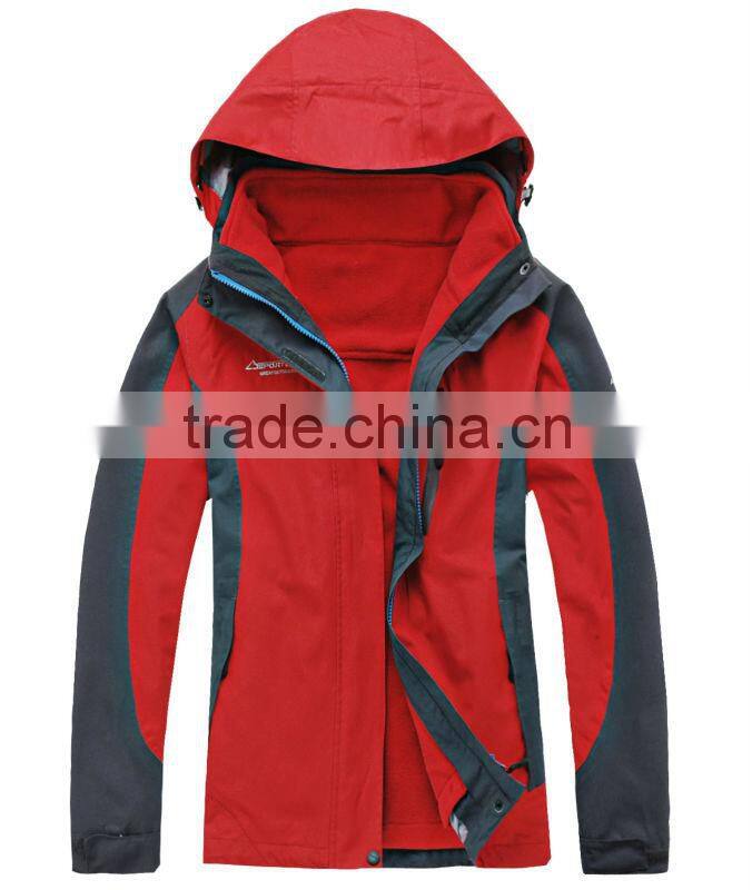 Men's Hardshell waterproof outdoor Jacket camping hiking and trekking coat