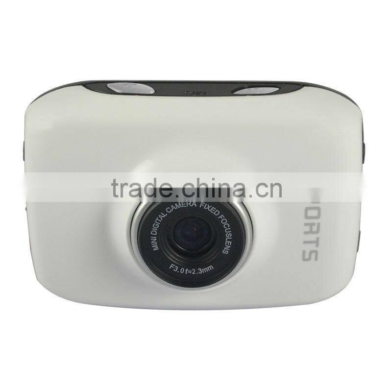 Hot selling 5 megapixel waterproof 720p hd sports action video camera