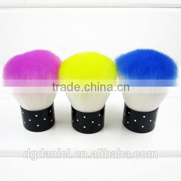 Goat hair makeup kabuki brush crystal base cosmetic brush powder brush