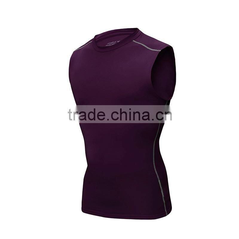 Wholesale softextile compression fitness bodybuilding tank top