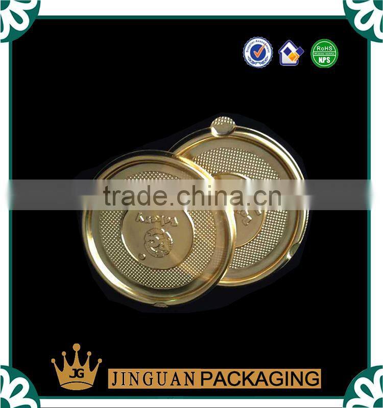 High quality golden blister tray for chocolate / cake / candy