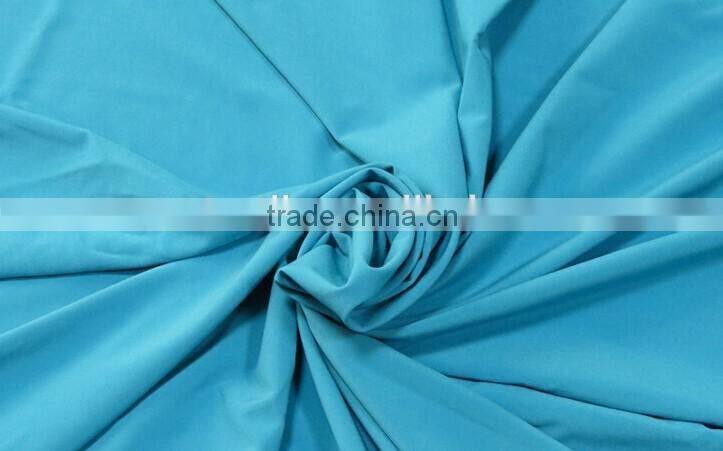 2016 new fashion 100d polyester spandex fabric/4 way stretch fabric for skirt ,dress,garment