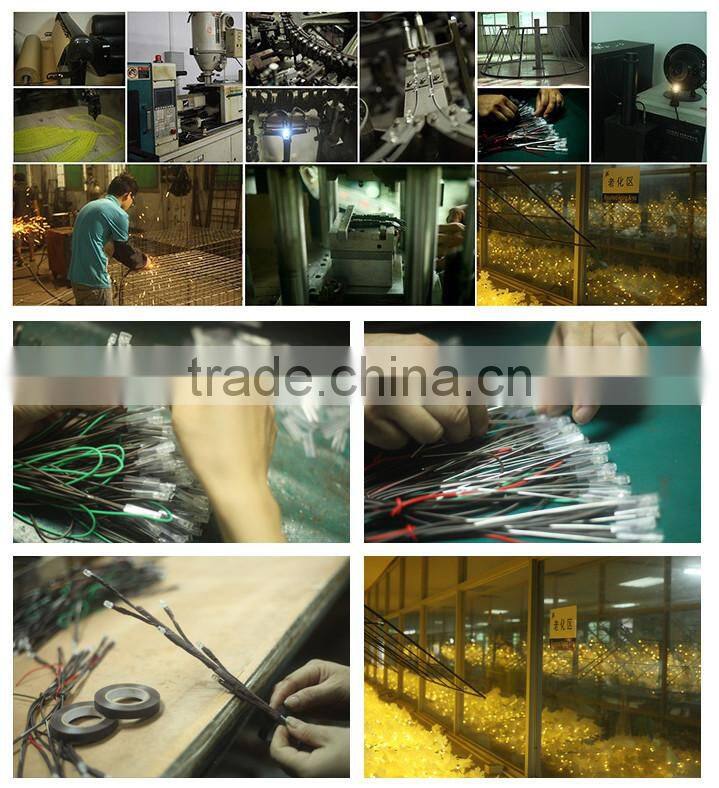 New 2016 christmas light wood frame christmas tree light