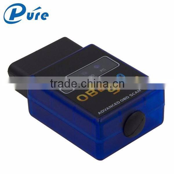 2016 new version Vgate mini elm327 bluetooth obd2 v1.5,Profesional OBD2 Scan Tool super mini elm327 v2.1 bluetooth