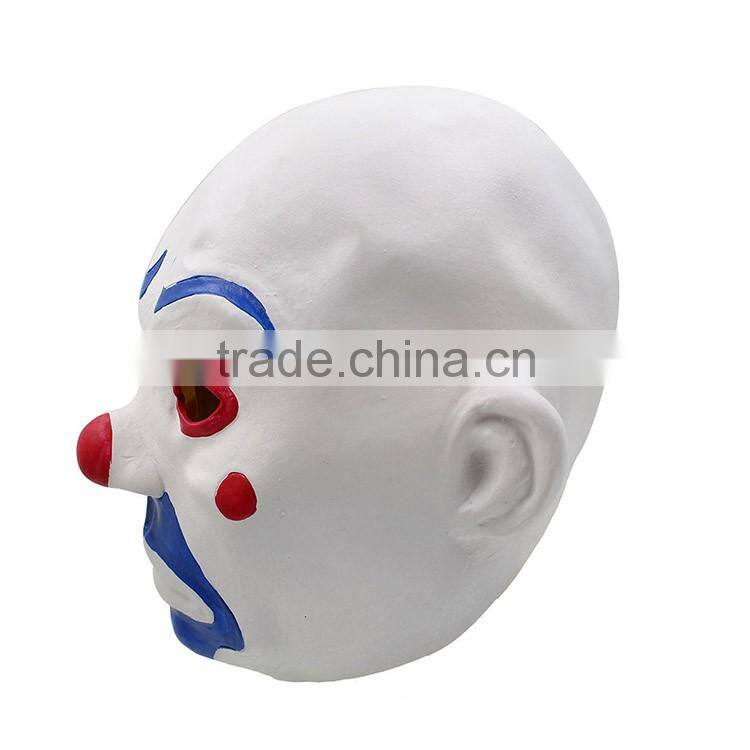 China manufacturer Women Black Cutout realistic latex Joker mask
