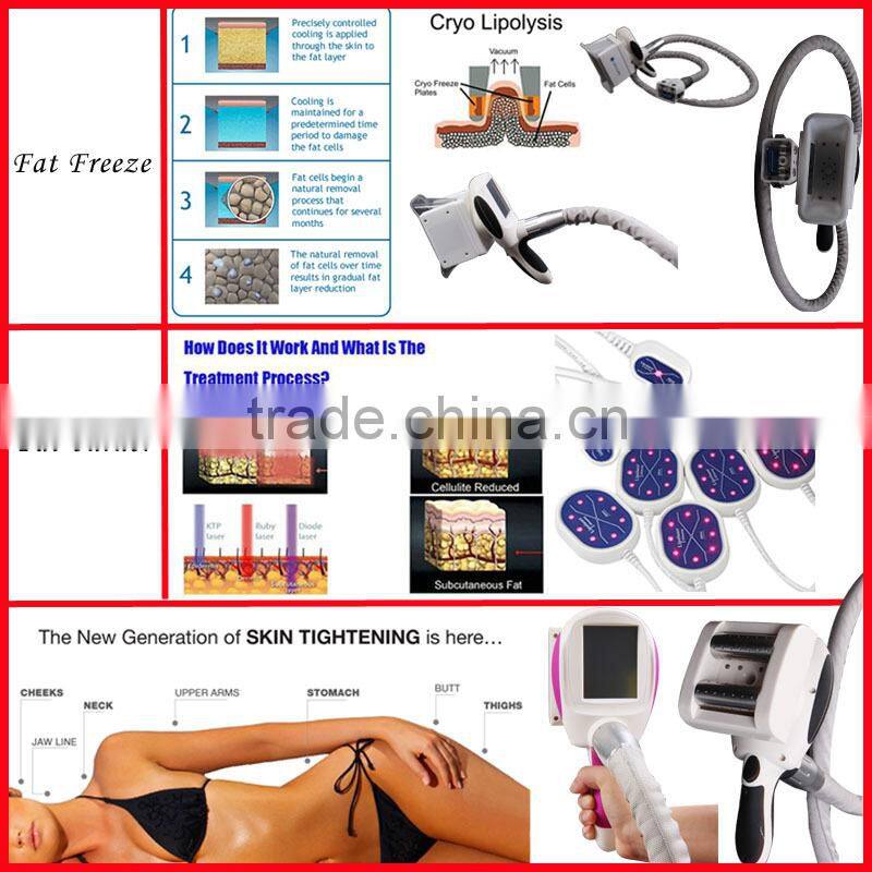 full body slim cryolipolysis fat removal massage therapy liposuction laser device