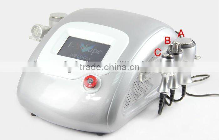 Hot sale! 6 in 1 smooth shapes cellulite machine cavitation ultrasonic