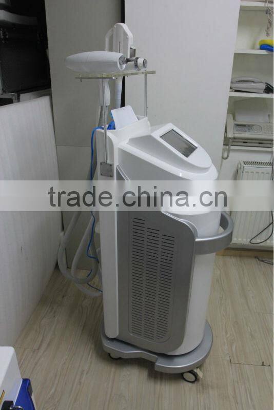 3-in1 E-light laser ipl rf hair removal equipment+yag laser YH-III