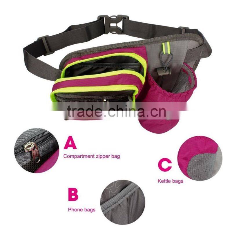 Outdoor Water Resistant Waist Bag Waist Pack Running Waist Bag Belt Sport Fanny Pack Travel Waist Wallet