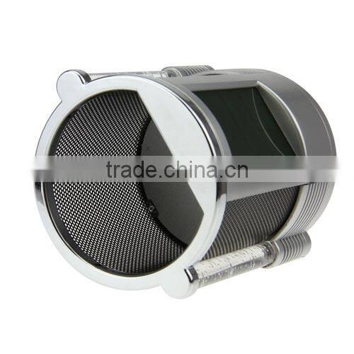 Digital LCD Desk ALarm Clock & Mesh Pen Holder Pens Rulers Office Tidy LED Light