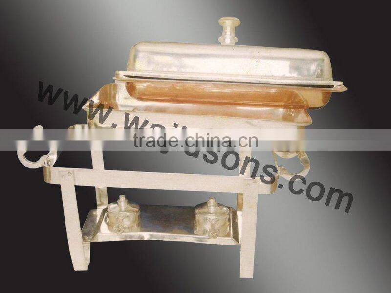 brass plated chafing dish | fancy chafing dish for sale | modern chafing dish for decor | best finish chafing dish
