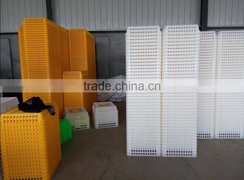 2016 Hot Sale Plastic Live Chicken Transport Cage with High Quality