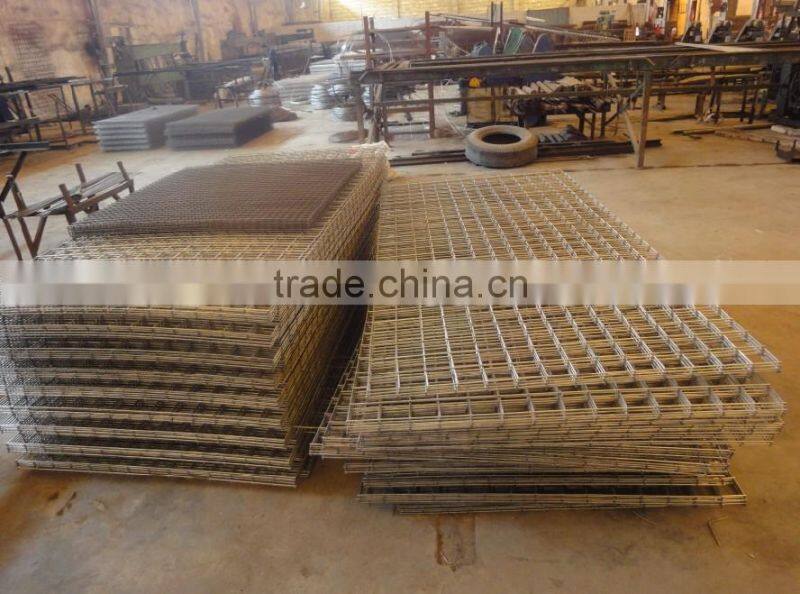 galvanized metal grid panel