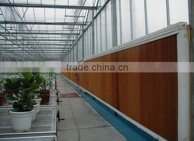 evaporative cooling pad with excellent penetrability and absorbability