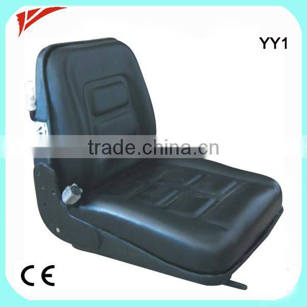 NEW UNIVERSAL VINYL FORKLIFT SEAT FITS CLARK HYSTER YALE TOYOTA MITSUBISHI
