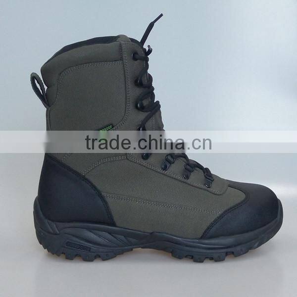 Mens Gender Olive Water-Resistance Snow Boots