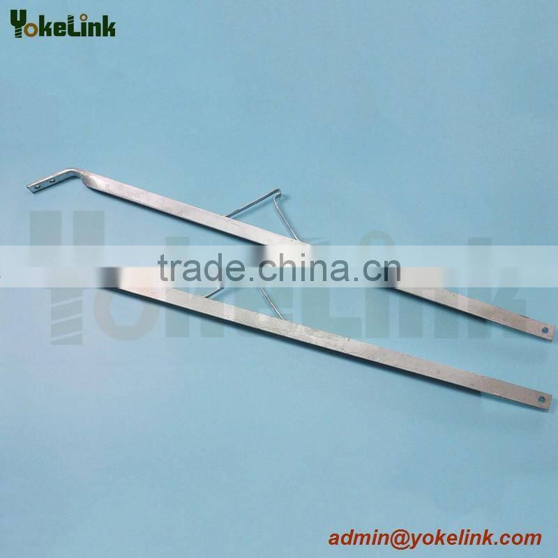 6979 6984 Hot Dip Galvanized Alley arm brace per ASTM A153