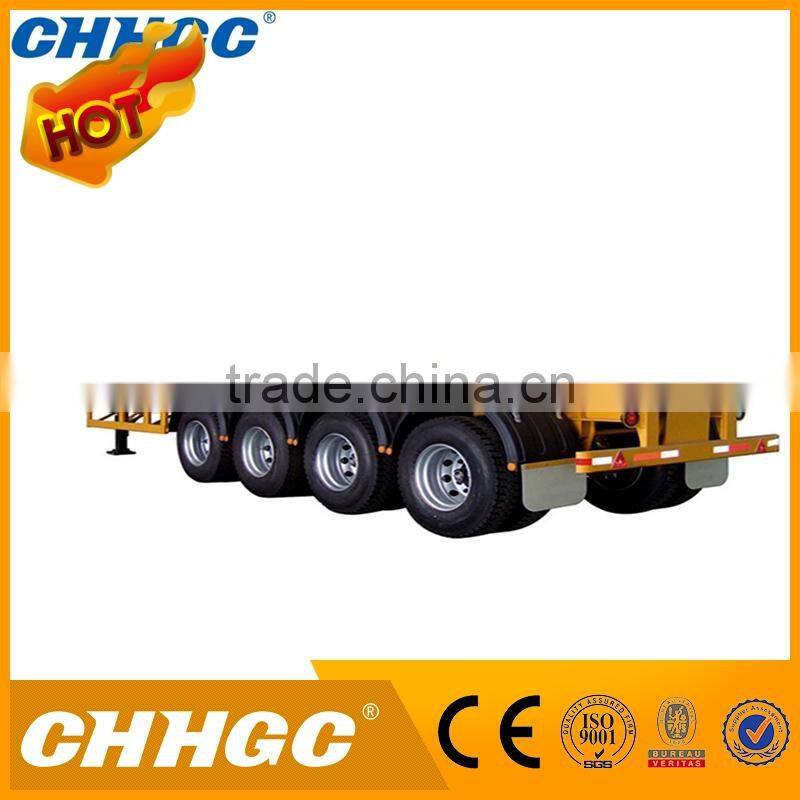 New design 40t skeleton container semi trailer for sale for wholesales