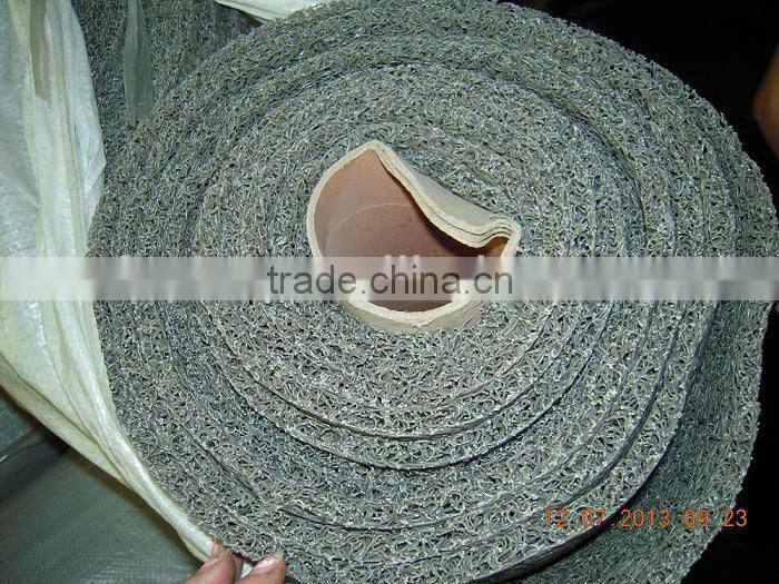 2015New Economic clear vinyl mat, PVC loop mat,vinyl loop mats