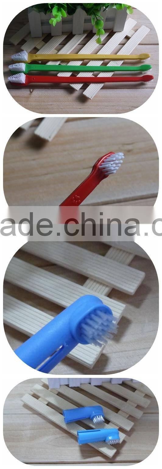 pet products cleaning tool sets pet toothbrush