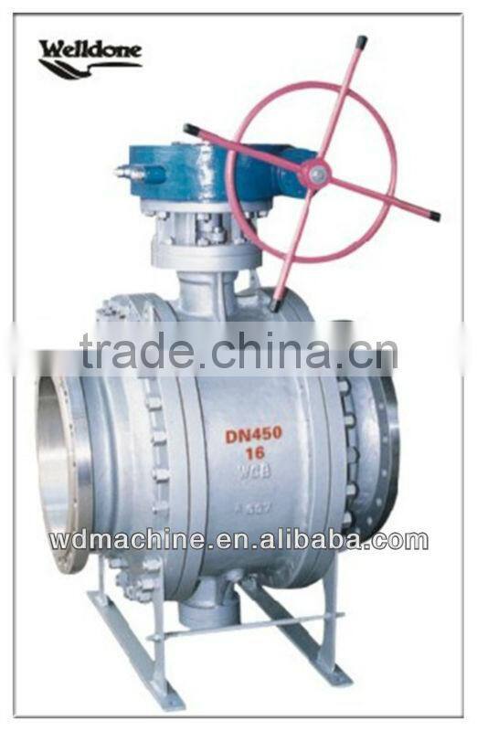 Class 150 Cast Steel Trunnion Type Ball Valve -2