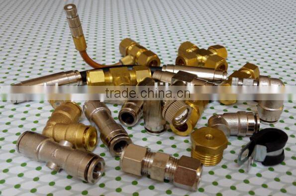 3/8 brass elbow 90degrees connector