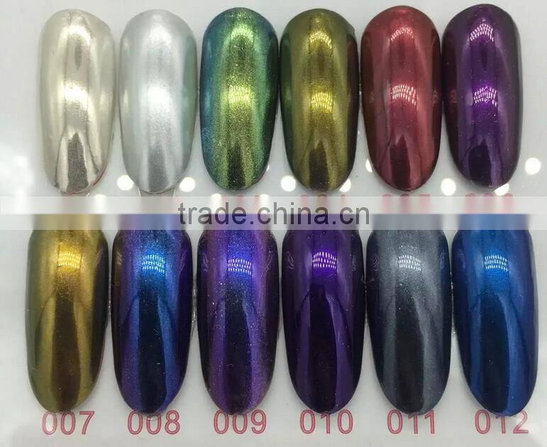 Highly Reflective Magic Mirror Powder Aluminium Pigment for nails