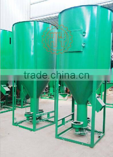 Drum poultry vertical chicken feed mixing machine