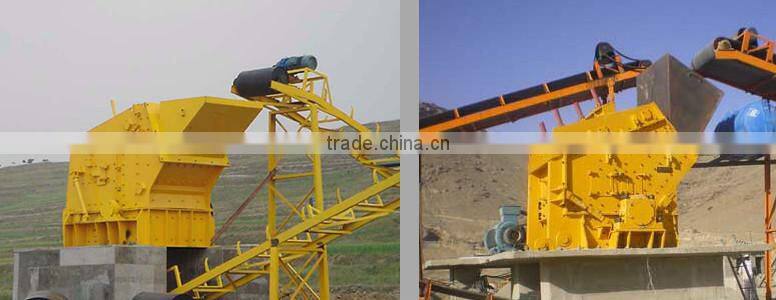Selective crushing effects counterattact hammer crusher