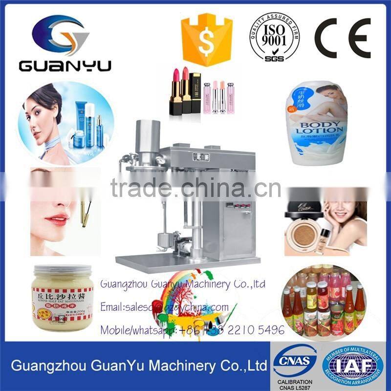 guangzhou hot sales 10L vacuum emulsifying homogenizer for labatory use