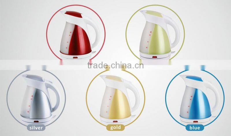 1.7L Durable Hot Sale Plastic Electric Tea Kettle
