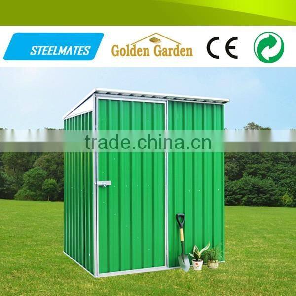 8*8ft pent roof wholesale cheap metal garden shed