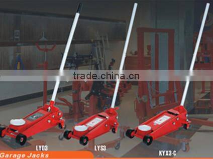 Hydraulic garage jacks