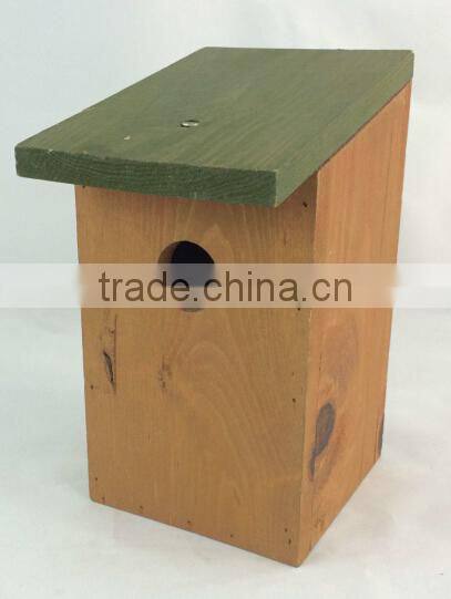 New design Wooden Bird Box FSC/Nest box /wooden bird house in china for wholesale