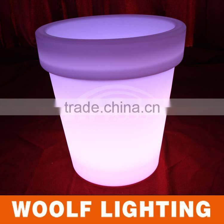 Top Sales Rechargeable Flashing LED Lighted Bar Ice Bucket