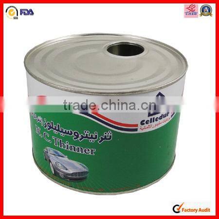 metal round funny ashtray