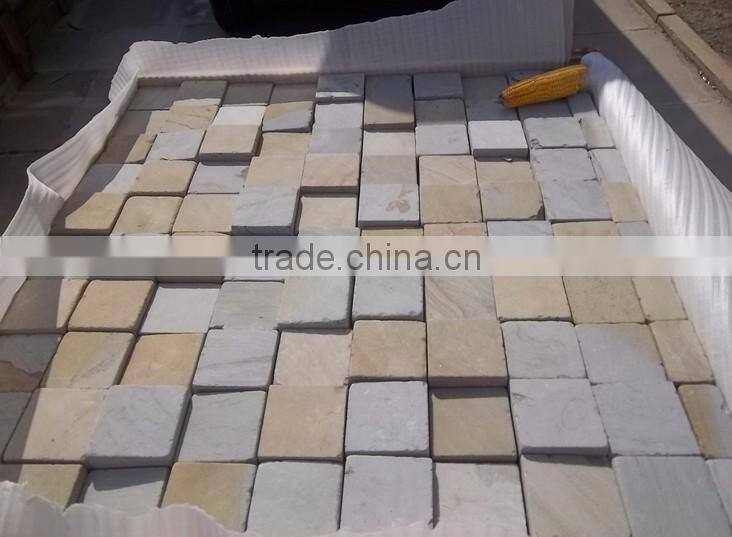 Popular natural beige sandstone for decoration