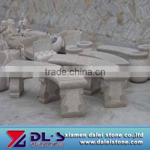Granite talbe and bench