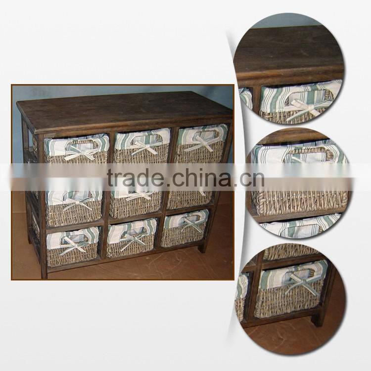 Chest Cabinet Wooden Cabinet Furniture With 9 Drawers