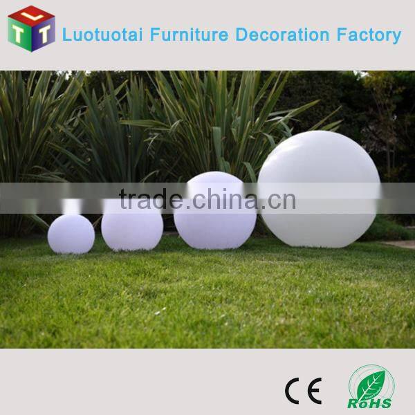 mood light led ball /wireless remote control RGBW color change led ball