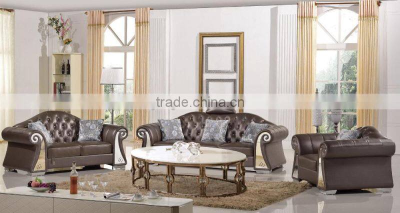 EF-002 Xinqing Modern Leather Italian Living Room Furniture Sofa