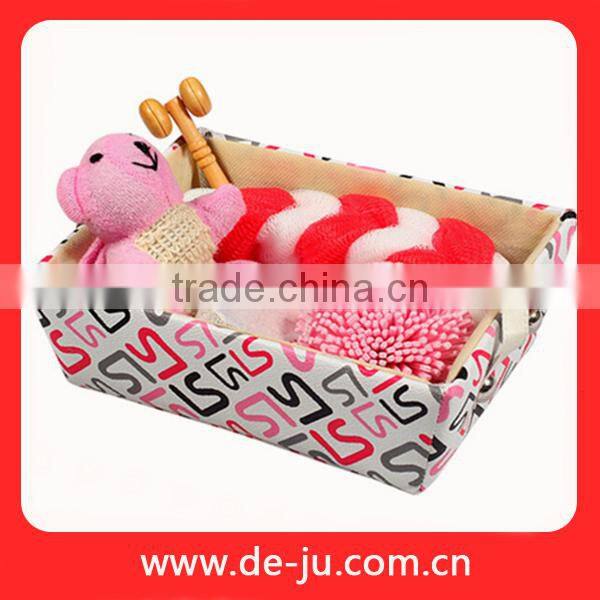Gift Spa Brush Massage Paper Box Bath Set